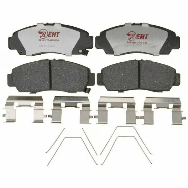BRAKE PADS OEM OE Replacement Hybrid Technology Includes Mounting Hardware, R/M Brakes, Mfr#: EHT1506H